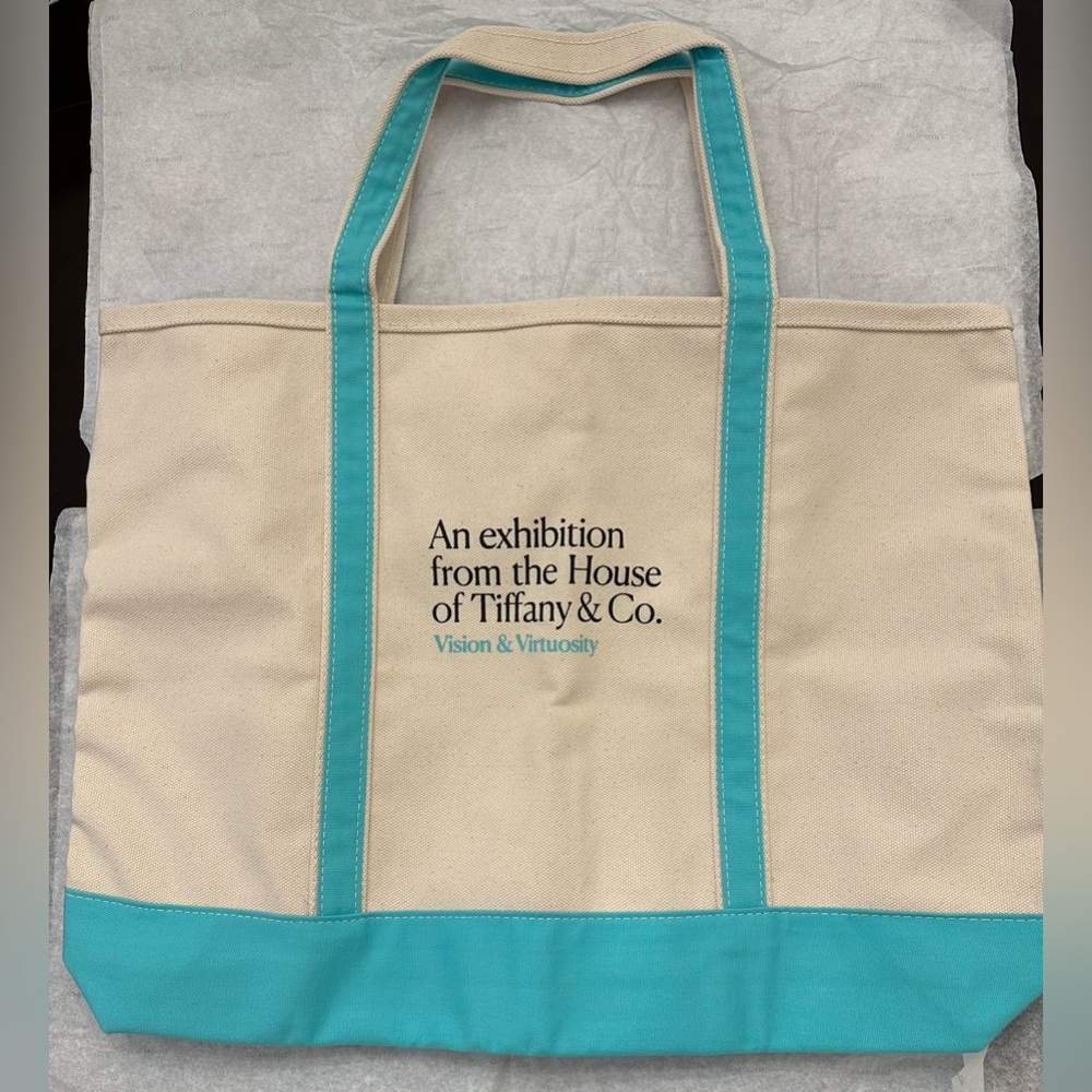 Tiffany & Co  canvas tote bag